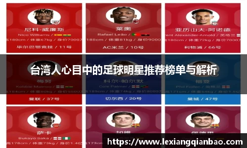 台湾人心目中的足球明星推荐榜单与解析